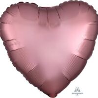 18:Satin Luxe Rose Copper Heart