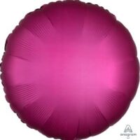 18:Satin Luxe Pomegranate Circle