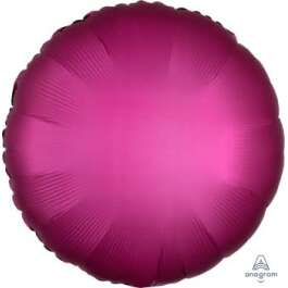 18:Satin Luxe Pomegranate Circle