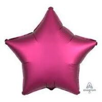 18:Satin Luxe Pomegranate Star