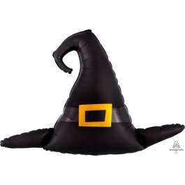 SS:Satin Black Witch Hat