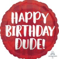 18:Happy Birthday Plaid