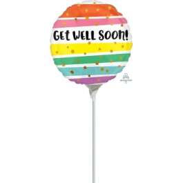 9:Get Well Bold Stripes