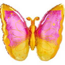 SS:Pink & Yellow Butterfly