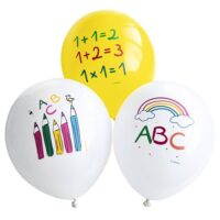 RET:School Start Latex Balloons 6