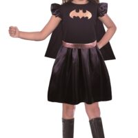 CO:Bat Girl Dress & Mask 6-7 Years