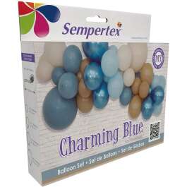 DIY:Charming Blue Garland Kit