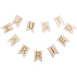 Just Married Bunting