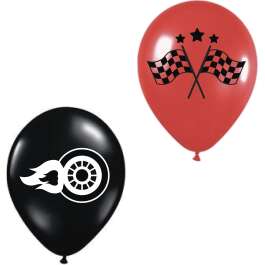 RET:Racing Car Latex Balloons 10