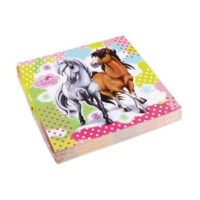 NA:Charming Horses Napkins 33cm 20