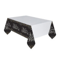 TC:Sparkling Birthday Plastic Tablecloth