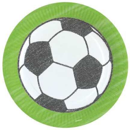 PL:Kicker Party Paper Plates 23cm 8