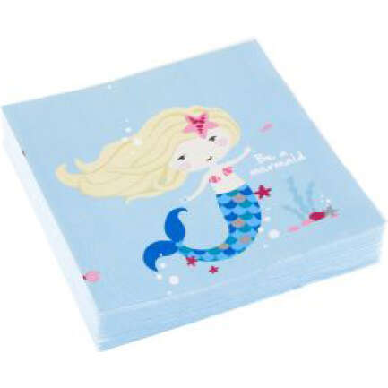 NA:Be a Mermaid Napkins 33cm 20