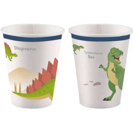 CU:Happy Dinosaur Paper Cups 8