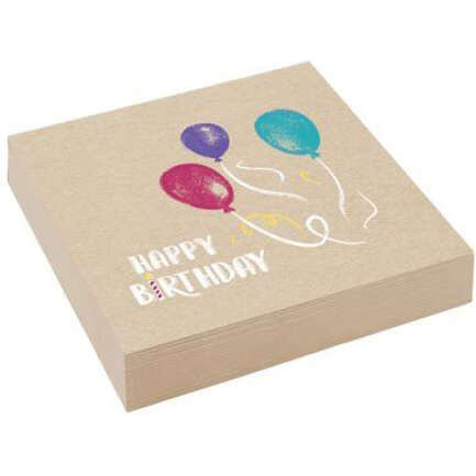 NA:My Birthday Party Napkins 33cm 20