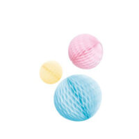 DE:Pastel Rainbow Decoration Honeycomb 3