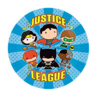 PL:Justice League Paper Plates 23cm 8