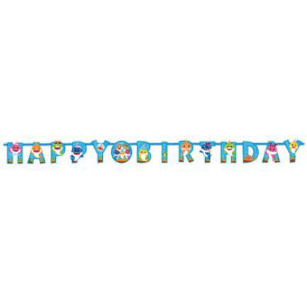 BA:Baby Shark Happy Bday Letter Banner