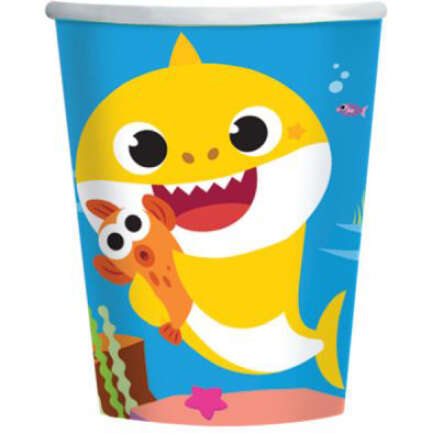 CU:Baby Shark Paper Cups 8