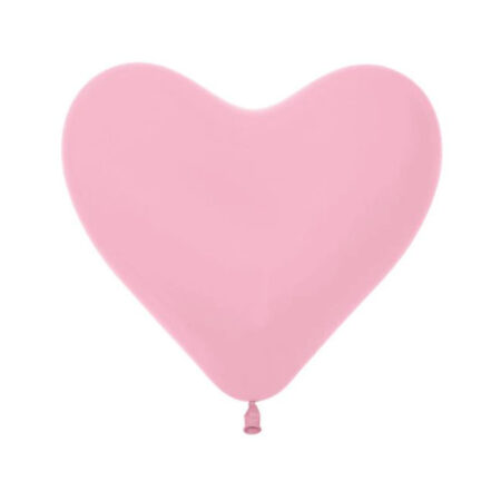 H12:Heart Fashion Solid  Pink 50