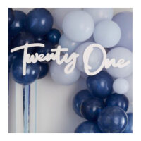 21st Bday Balloon Arch Sign