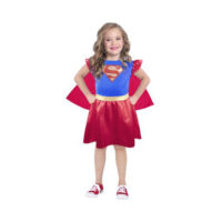 CO:Supergirl Dress 8-10 Years