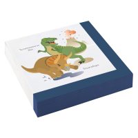 NA:Happy Dinosaur Napkins 33cm 20