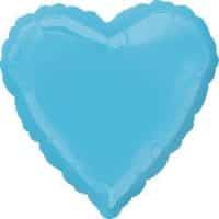 18:Caribbean Blue Heart
