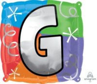18:LET:Letter G Square Quad