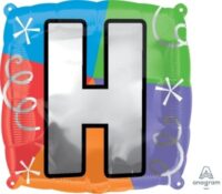 18:LET:Letter H Square Quad