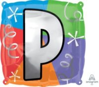 18:LET:Letter P Square Quad