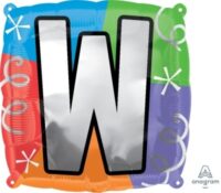 18:LET:Letter W Square Quad