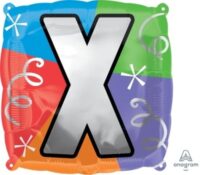 18:LET:Letter X Square Quad