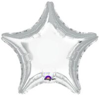 18:Metallic Silver Star