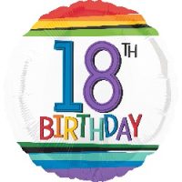 18:Rainbow Birthday 18