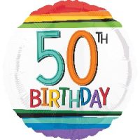 18:Rainbow Birthday 50