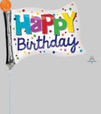 14:Happy Birthday Flag