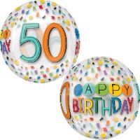 ORB:50th Birthday Rainbow Confetti