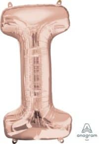 LET:Letter Rose Gold I
