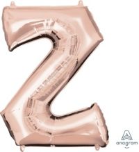 LET:Letter Rose Gold Z