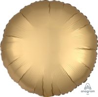18:Satin Luxe Gold Sateen Circle
