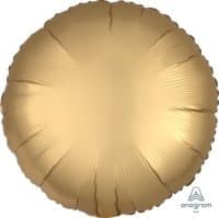 18:Satin Luxe Gold Sateen Circle
