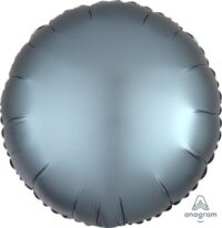 18:Satin Luxe Steel Blue Circle