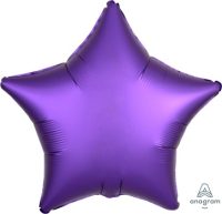 18:Satin Luxe Purple Royale Star