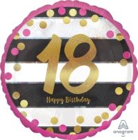 18:Holo:Pink & Gold Milestone 18