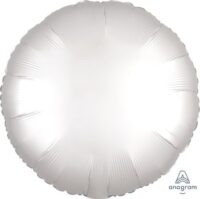 18:Satin Luxe White Satin Circle
