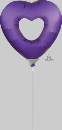 14:Purple Royale Open Heart