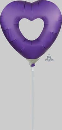 14:Purple Royale Open Heart
