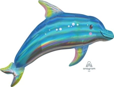 SS:Holo:Iridescent Blue Dolphin