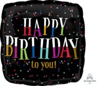 18:Square Fun Birthday Type